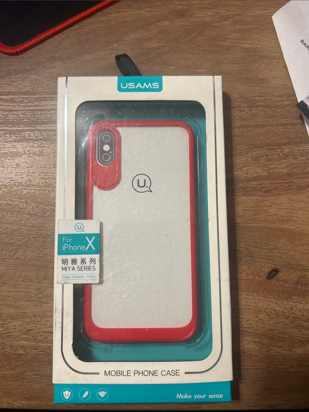 Miya Series iPhone X Case in Red